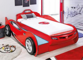 CARBED Кровать-машина Coupe с выдвижной кроватью Red 20.03.1306.00 в Бердске - berdsk.katalogmebeli.com | фото