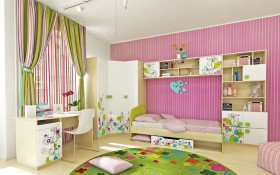 Детская комната Флёр (Белый/корпус Клен) в Бердске - berdsk.katalogmebeli.com | фото 4