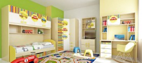 Детская комната Клаксон (Бежевый/корпус Клен) в Бердске - berdsk.katalogmebeli.com | фото 5