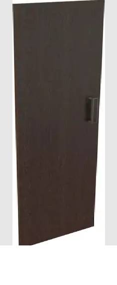 Дверь из ЛДСП к узкому стеллажу К-974. Ф Венге в Бердске - berdsk.katalogmebeli.com | фото