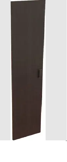 Дверь из ЛДСП к узкому стеллажу К-975. Ф Венге в Бердске - berdsk.katalogmebeli.com | фото