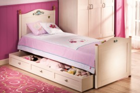 Кровать детская Балли 2-х уровневая (венге/белфорт) в Бердске - berdsk.katalogmebeli.com | фото 4