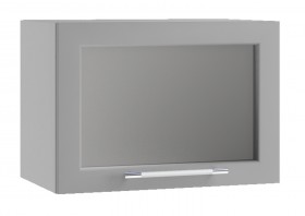 Гарда ПГС 500 шкаф верхний горизонтальный со стеклом Джинс в Бердске - berdsk.katalogmebeli.com | фото