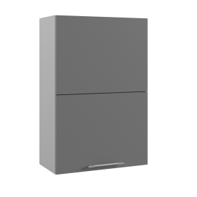 Гарда ВПГПМ 600 шкаф верхний высокий Blum Aventos (Джинс/корпус Серый) в Бердске - berdsk.katalogmebeli.com | фото
