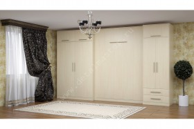 Комплект мебели со шкаф-кроватью трансформер Ратмир в Бердске - berdsk.katalogmebeli.com | фото 2