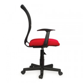 Кресло BRABIX Spring MG-307 (красно-черный) в Бердске - berdsk.katalogmebeli.com | фото 3