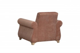 Кресло для отдыха "Порто" (велюр киви корица / микровельвет крем) в Бердске - berdsk.katalogmebeli.com | фото 6