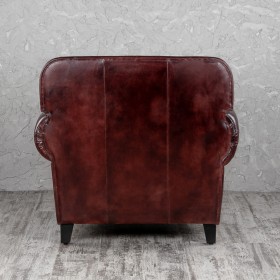 Кресло кожаное Элегант (Бордовый) в Бердске - berdsk.katalogmebeli.com | фото 5