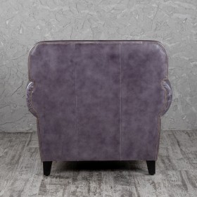 Кресло кожаное Элегант (Фиолетовый) в Бердске - berdsk.katalogmebeli.com | фото 7