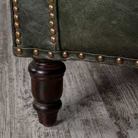 Кресло кожаное Лофт Аристократ (ширина 1070 мм) в Бердске - berdsk.katalogmebeli.com | фото 3