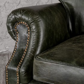 Кресло кожаное Лофт Аристократ (ширина 1070 мм) в Бердске - berdsk.katalogmebeli.com | фото 5