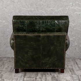 Кресло кожаное Лофт Аристократ (ширина 1070 мм) в Бердске - berdsk.katalogmebeli.com | фото 7