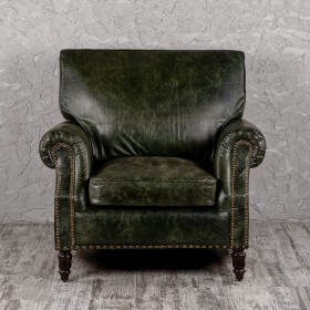 Кресло кожаное Лофт Аристократ (ширина 1070 мм) в Бердске - berdsk.katalogmebeli.com | фото 9