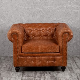 Кресло кожаное Лофт Честер (кожа буйвола) в Бердске - berdsk.katalogmebeli.com | фото 7