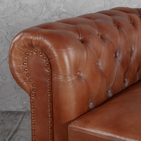Кресло кожаное Лофт Честер (кожа) в Бердске - berdsk.katalogmebeli.com | фото 3