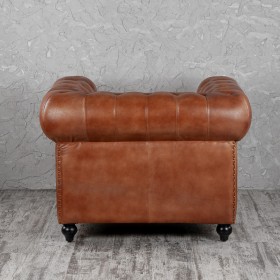 Кресло кожаное Лофт Честер (кожа) в Бердске - berdsk.katalogmebeli.com | фото 7