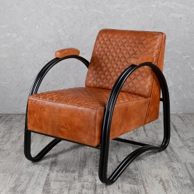 Кресло кожаное Лофт Стайл в Бердске - berdsk.katalogmebeli.com | фото