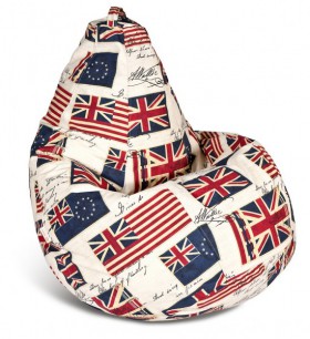Кресло-мешок Британский Флаг в Бердске - berdsk.katalogmebeli.com | фото