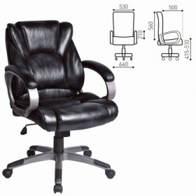 Кресло офисное BRABIX Eldorado EX-504 (черный) в Бердске - berdsk.katalogmebeli.com | фото