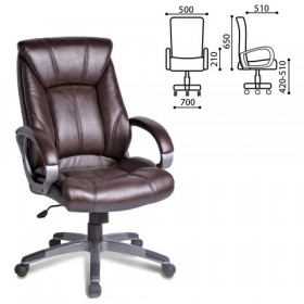 Кресло офисное BRABIX Maestro EX-506 (коричневый) в Бердске - berdsk.katalogmebeli.com | фото 1