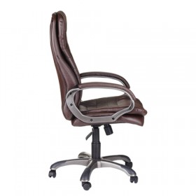 Кресло офисное BRABIX Omega EX-589 (коричневое) в Бердске - berdsk.katalogmebeli.com | фото 2