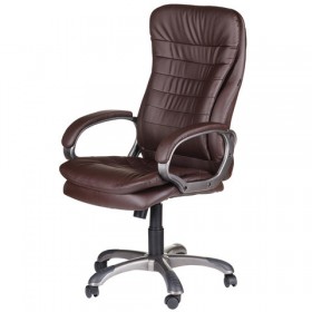 Кресло офисное BRABIX Omega EX-589 (коричневое) в Бердске - berdsk.katalogmebeli.com | фото 4