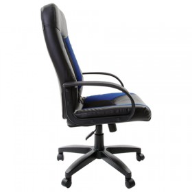 Кресло офисное BRABIX Strike EX-525 (сине-черный) в Бердске - berdsk.katalogmebeli.com | фото 2
