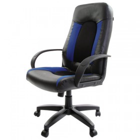 Кресло офисное BRABIX Strike EX-525 (сине-черный) в Бердске - berdsk.katalogmebeli.com | фото 5