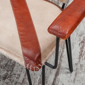 Кресло кожаное Лофт Честер (кожа) в Бердске - berdsk.katalogmebeli.com | фото 4