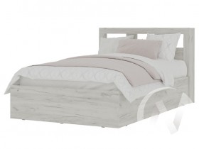 Кровать 1,2 МС Гранд (дуб крафт белый) в Бердске - berdsk.katalogmebeli.com | фото