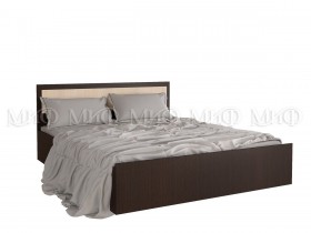 Кровать 1,4 Фиеста (Венге/Дуб беленый) в Бердске - berdsk.katalogmebeli.com | фото