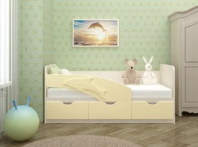 Кровать детская 1,6м Дельфин (Розовый металлик) в Бердске - berdsk.katalogmebeli.com | фото 6