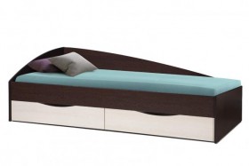 Кровать одинарная Фея-3 (асимметричная) (1900х800) в Бердске - berdsk.katalogmebeli.com | фото