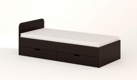 Кровать с ящиками 900 (Венге) в Бердске - berdsk.katalogmebeli.com | фото