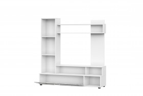 Мебель для гостиной "МГС 9" Белый / Цемент светлый в Бердске - berdsk.katalogmebeli.com | фото 3