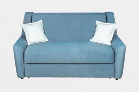 Мини-диван "Криспи" с 2-мя подушками в Бердске - berdsk.katalogmebeli.com | фото 1