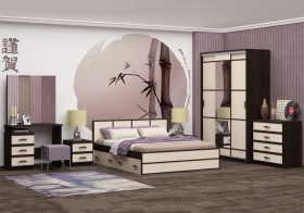 Модульная спальня Сакура в Бердске - berdsk.katalogmebeli.com | фото