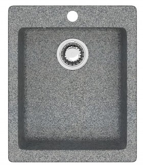 Мойка для кухни ZETT lab модель 8/Q8 темно-серый, матовая в Бердске - berdsk.katalogmebeli.com | фото