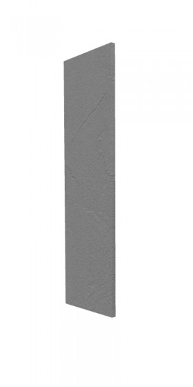 Панель торцевая (для шкафа верхнего высокого) ВП Лофт (Штукатурка серая) в Бердске - berdsk.katalogmebeli.com | фото