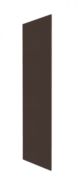 Панель торцевая ПН/ПНЯ М Квадро (для пеналов) Шоколад кожа в Бердске - berdsk.katalogmebeli.com | фото