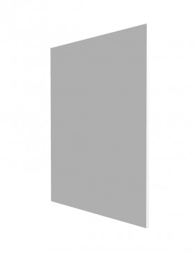 Панель торцевая С Ройс (для шкафов нижних) Белый софт в Бердске - berdsk.katalogmebeli.com | фото