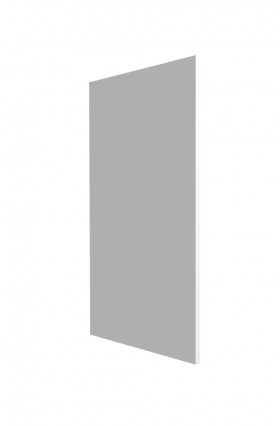 Панель торцевая СТ 400 Ройс (для шкафа торцевого нижнего) Белый софт в Бердске - berdsk.katalogmebeli.com | фото