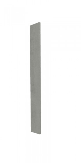 Панель торцевая ВПТ 400 Лофт (для шкафа торцевого верхнего) Бетон светлый в Бердске - berdsk.katalogmebeli.com | фото