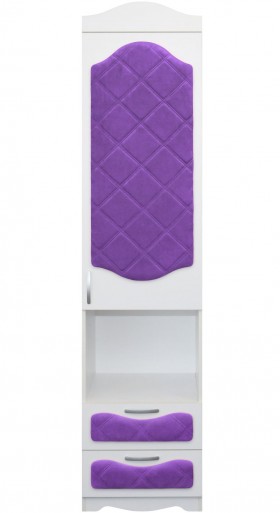 Пенал с ящиками серии Иллюзия 32 Фиолетовый в Бердске - berdsk.katalogmebeli.com | фото