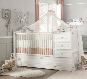 ROMANTIC BABY Детская кровать-трансформер 20.21.1015.00 в Бердске - berdsk.katalogmebeli.com | фото 2