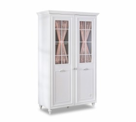 ROMANTICA Шкаф 2-х дверный с окном 20.21.1007.00 в Бердске - berdsk.katalogmebeli.com | фото