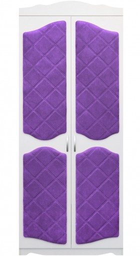 Шкаф 2-х створчатый серии Иллюзия 32 фиолетовый в Бердске - berdsk.katalogmebeli.com | фото 1