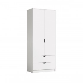 Шкаф для одежды 13.327 Уна (Белый) в Бердске - berdsk.katalogmebeli.com | фото 1