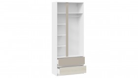 Шкаф для одежды комбинированный «Сканди» Дуб Гарден/Белый/Глиняный серый в Бердске - berdsk.katalogmebeli.com | фото 5