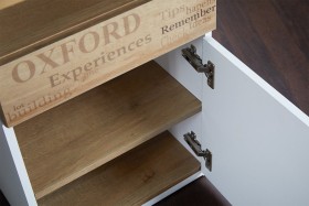 Стол с ящиками «Оксфорд» (Ривьера/Белый с рисунком) в Бердске - berdsk.katalogmebeli.com | фото 10